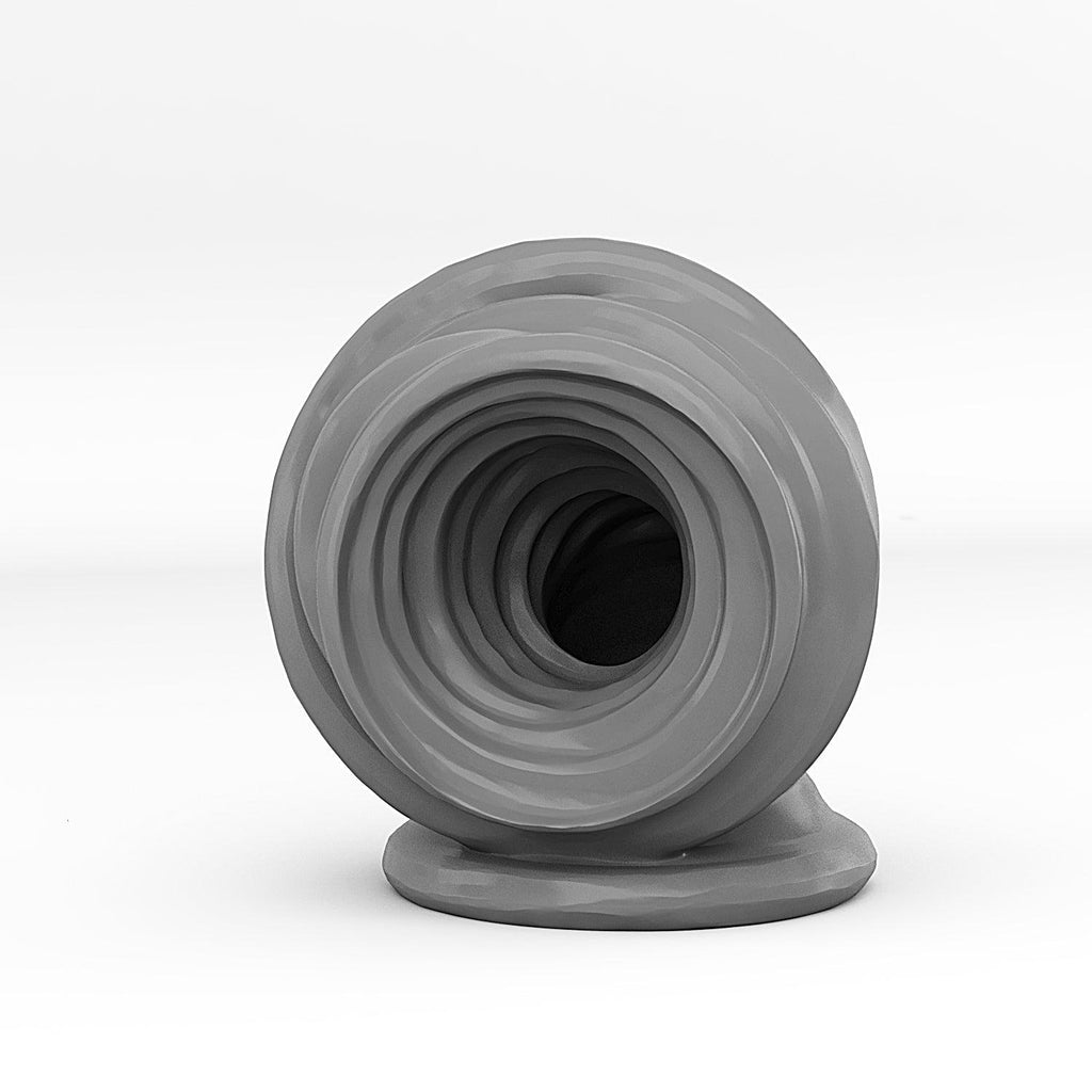 3D Printed Fantastic Portals and Effects Space Ship Portal 28mm - 32mm D&D Wargaming