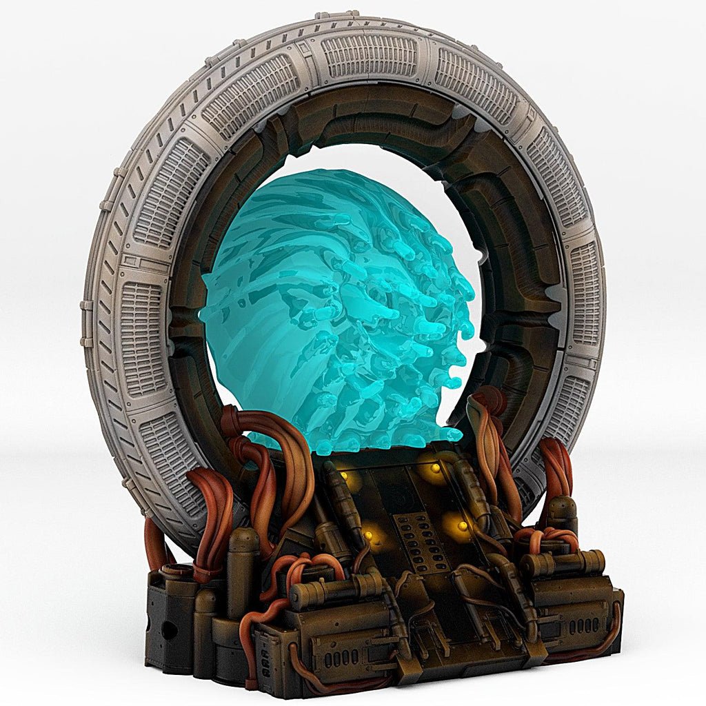 3D Printed Fantastic Portals and Effects Stars Portal 28mm - 32mm D&D Wargaming