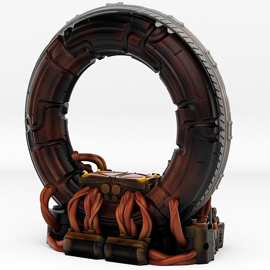 3D Printed Fantastic Portals and Effects Stars Portal 28mm - 32mm D&D Wargaming