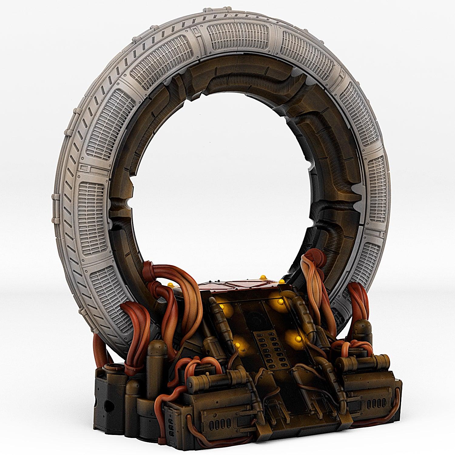 3D Printed Fantastic Portals and Effects Stars Portal 28mm - 32mm D&D Wargaming