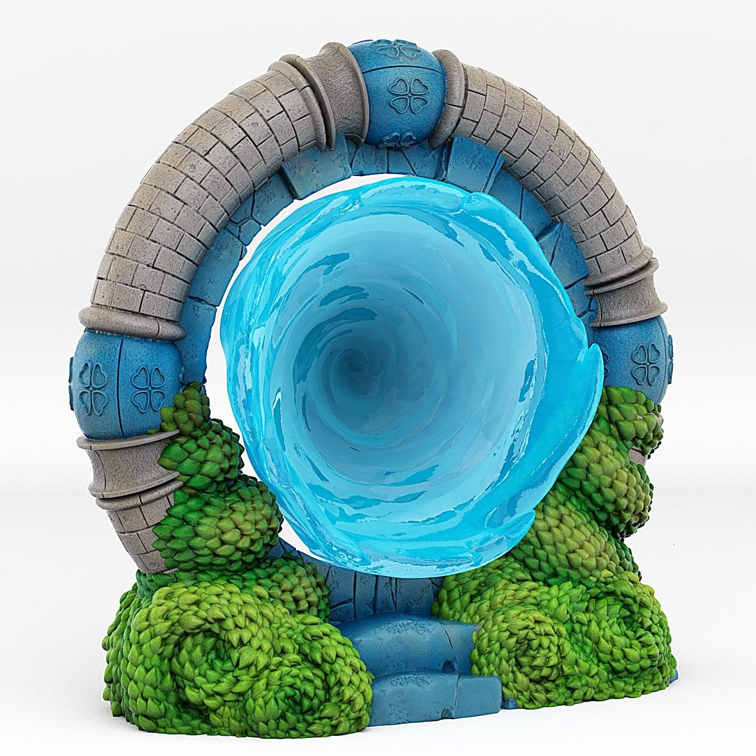 3D Printed Fantastic Portals and Effects Wonderland Portal 28mm - 32mm D&D Wargaming