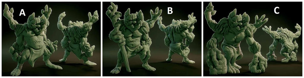 3D Printed Nafarrate Gug Lovecraftian Bestiary 28 32 mm D&D