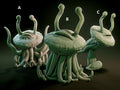 3D Printed Nafarrate Jellyfish Lovecraftian Bestiary 28 32 mm D&D
