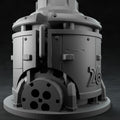 3D Printed Nafarrate Plasma Module Space Orcs 28 32 mm D&D