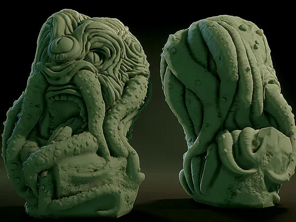 3D Printed Nafarrate Star Spawn Lovecraftian Bestiary 28 32 mm D&D