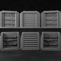 3D Printed Nafarrate Weapon Rack Set 1 Space Orcs 28 32 mm D&D