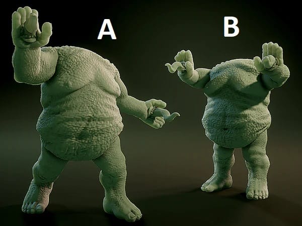 3D Printed Nafarrate YGolonac Lovecraftian Bestiary 28 32 mm D&D