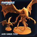 3D Printed Papsikels Alien Flying Savage Aliens vs Humans 28mm 32mm