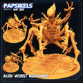 3D Printed Papsikels Alien Worst Nightmare Aliens vs Humans 28mm 32mm