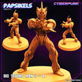 3D Printed Papsikels Bio Techno Man 3A Bio Techno Man Set 28mm 32mm