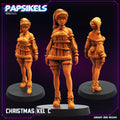 3D Printed Papsikels Christmas Kel C January 2025 - Cyberpunk 28mm 32mm