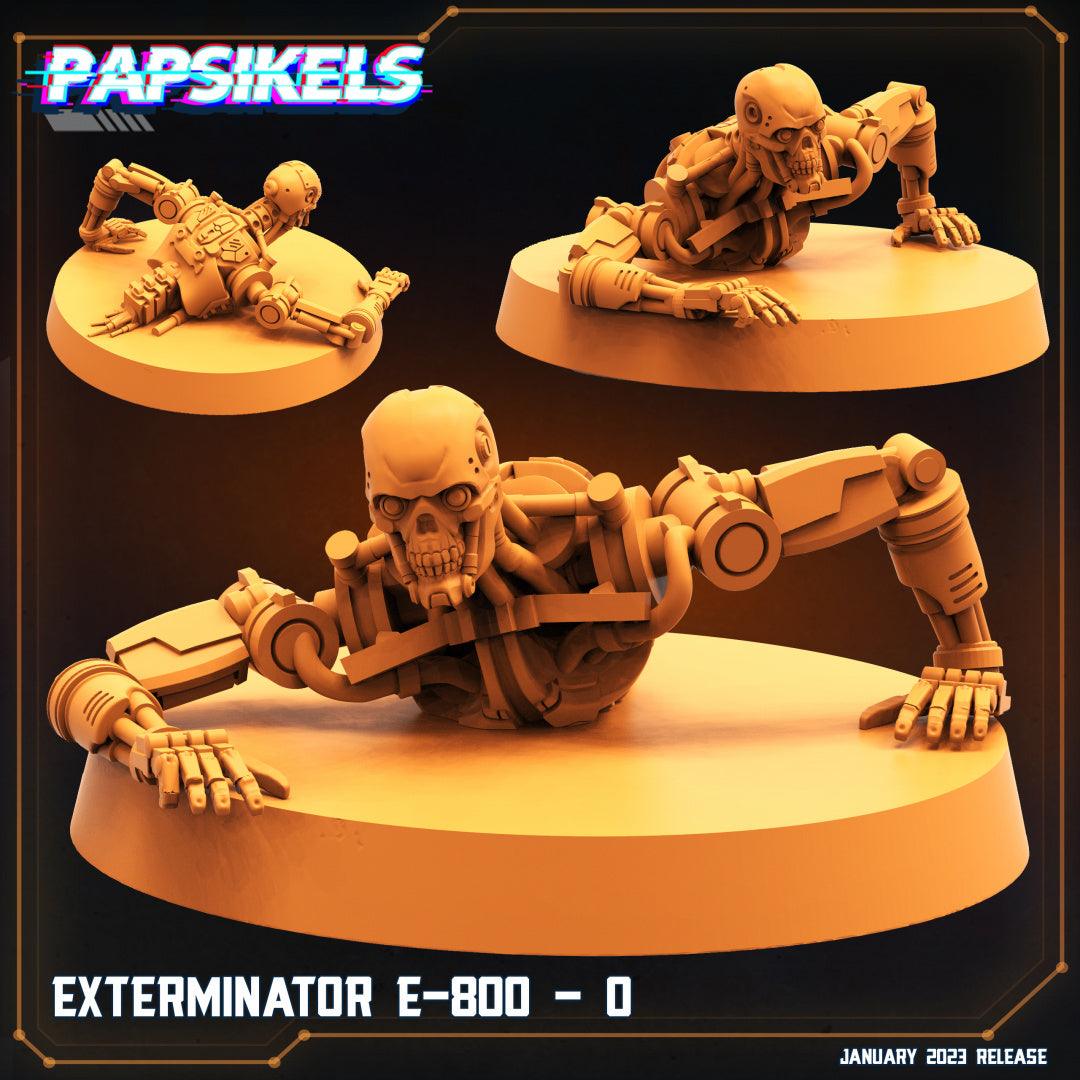 3D Printed Papsikels Cyberpunk Sci-Fi - E-1000 Annihilator - O - 28mm 32mm
