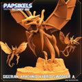 3D Printed Papsikels Cyberpunk Sci-Fi Gigerian Arachnid Hybrid Reaper A - 28mm 32mm