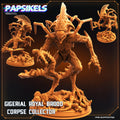 3D Printed Papsikels Cyberpunk Sci-Fi Gigerian Royal Brood Corpse Collector - 28mm 32mm