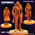 3D Printed Papsikels Cyberpunk  Sci-Fi Miggy Kimosabe Not Convinced - 28mm 32mm
