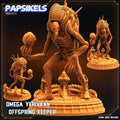3D Printed Papsikels Cyberpunk Sci-Fi - Omega Yerivaan Offspring Keeper - 28mm 32mm