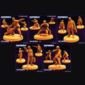 3D Printed Papsikels Cyberpunk Sci-Fi Skelerobber Set - 28mm 32mm