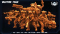 3D Printed Papsikels Cyberpunk Sci-Fi Team Valkyrie Set - 28mm 32mm