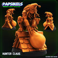 3D Printed Papsikels Hunter Claus 28mm 32mm