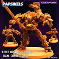 3D Printed Papsikels July 2023 - Cyberpunk Ilfrit Organic Cyborg Dual Corrector 01 28mm 32mm