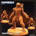 3D Printed Papsikels July 2023 - Xeno Wars Triumph Skull Hunter 28mm 32mm