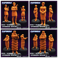 3D Printed Papsikels Nexus 7 Experimental Replicant Set SEPTEMBER 2024 CYBERPUNK 28mm 32mm