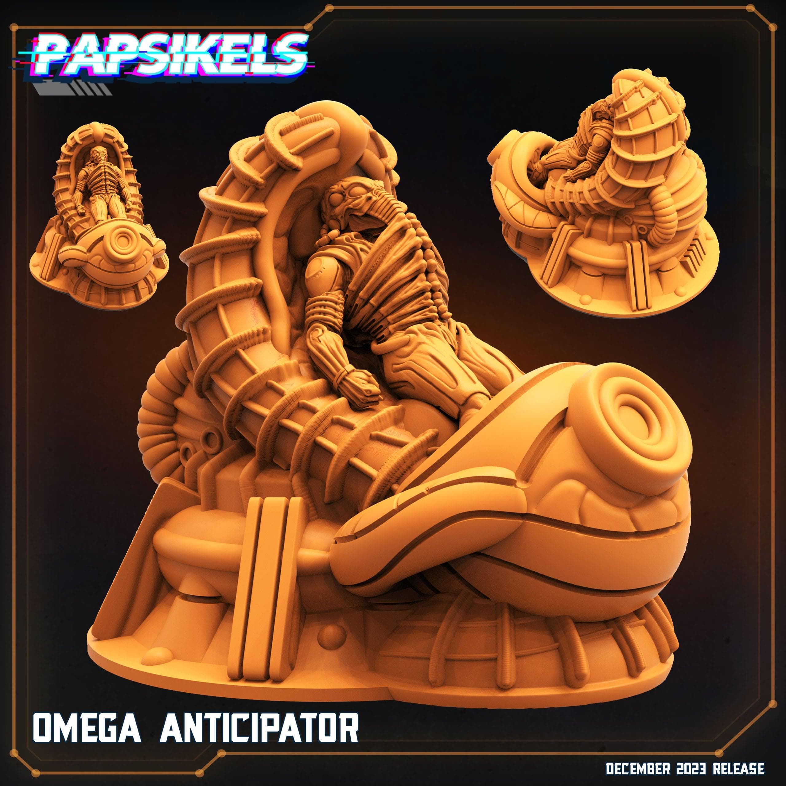 3D Printed Papsikels Omega Anticipator 28mm 32mm