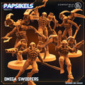3D Printed Papsikels Omega Swoopers 28mm 32mm