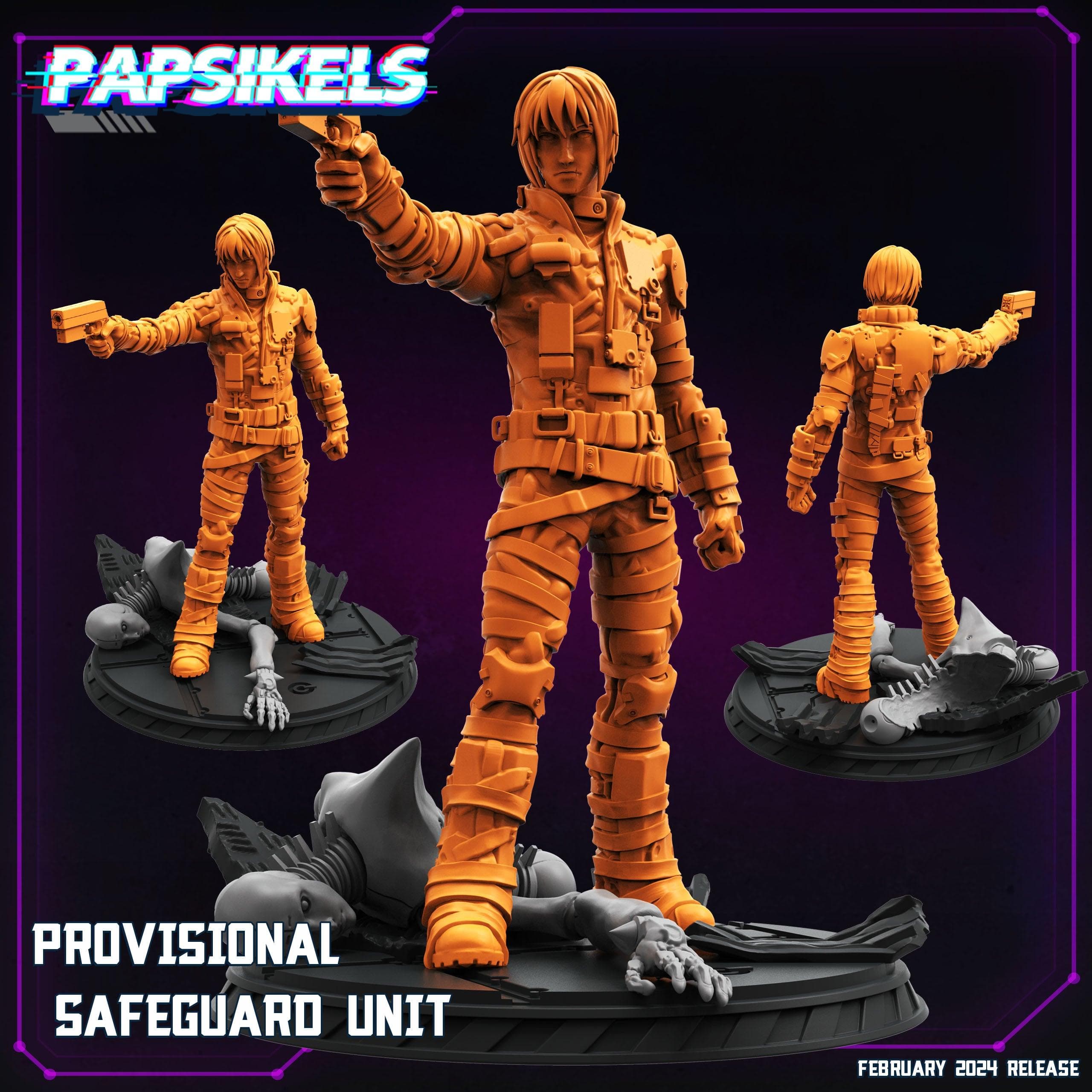 3D Printed Papsikels Provisional Safeguard Unit 28mm 32mm