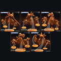 3D Printed Papsikels Raptor Skull Hunters Set Skull Hunters Army Bundle 2 28mm 32mm