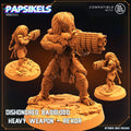 3D Printed Papsikels Rekor Dishonored Badblood Skullhunter Mastab 28mm 32mm