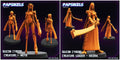 3D Printed Papsikels Silicon Cyborg Creature Set 28mm 32mm