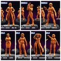 3D Printed Papsikels Synthetic Augmented Cybernetic Human Nov 2024 Cyberpunk 28mm 32mm