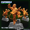 3D Printed Papsikels The Cyber Grinch 28mm 32mm