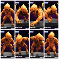 3D Printed Papsikels Training Monster Nov 2024 Cyberpunk 28mm 32mm