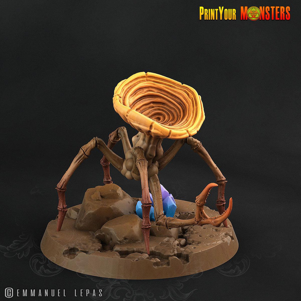 3D Printed Print Your Monster Spider Mushrooms The Lost Mushrooms 28mm - 32mm D&D Wargaming