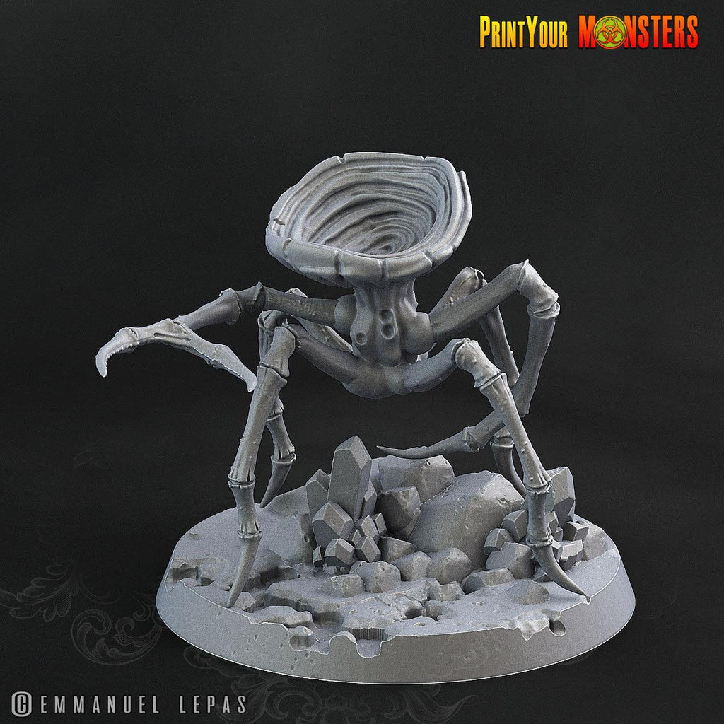3D Printed Print Your Monster Spider Mushrooms The Lost Mushrooms 28mm - 32mm D&D Wargaming