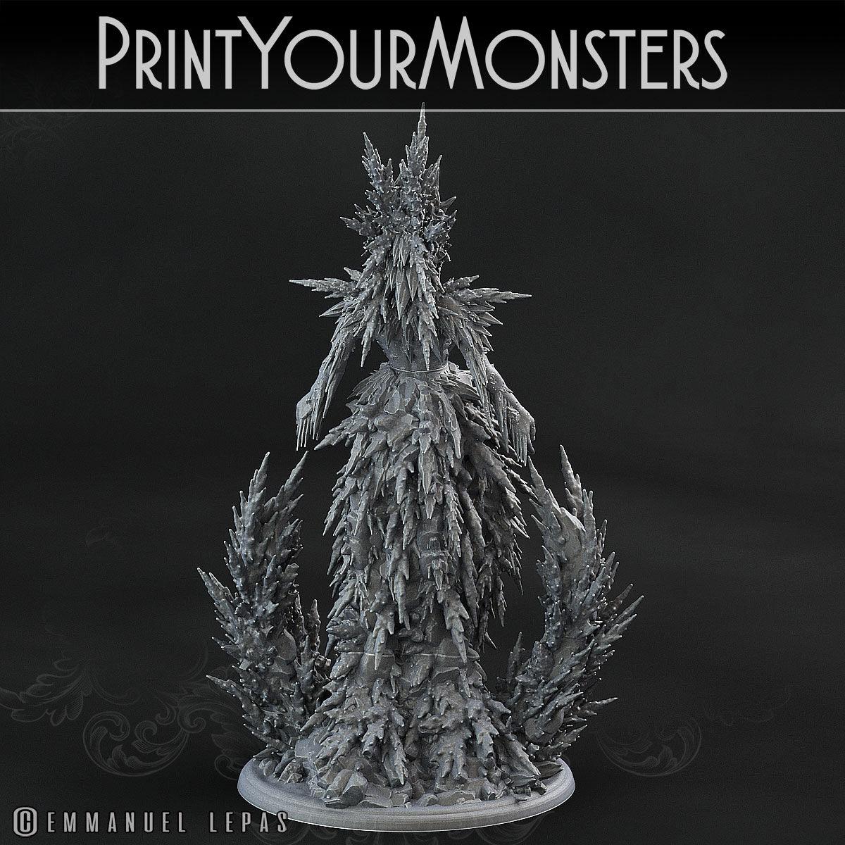 3D Printed Print Your Monsters Azuragel The Wrath of Gloomrime Monsters Part II Set 28mm - 32mm D&D Wargaming