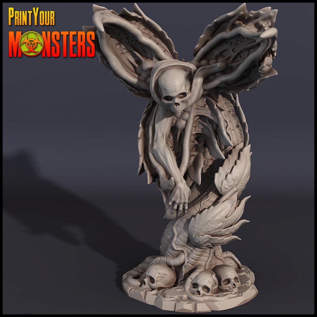 3D Printed Print Your Monsters Big Plant 2 Carnivorous Plants Set 28mm - 32mm D&D Wargaming