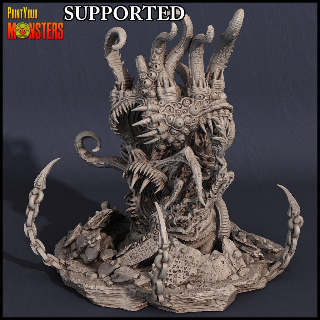 3D Printed Print Your Monsters Chaos Beast Creature Pack Full Set 28mm - 32mm D&D Wargaming