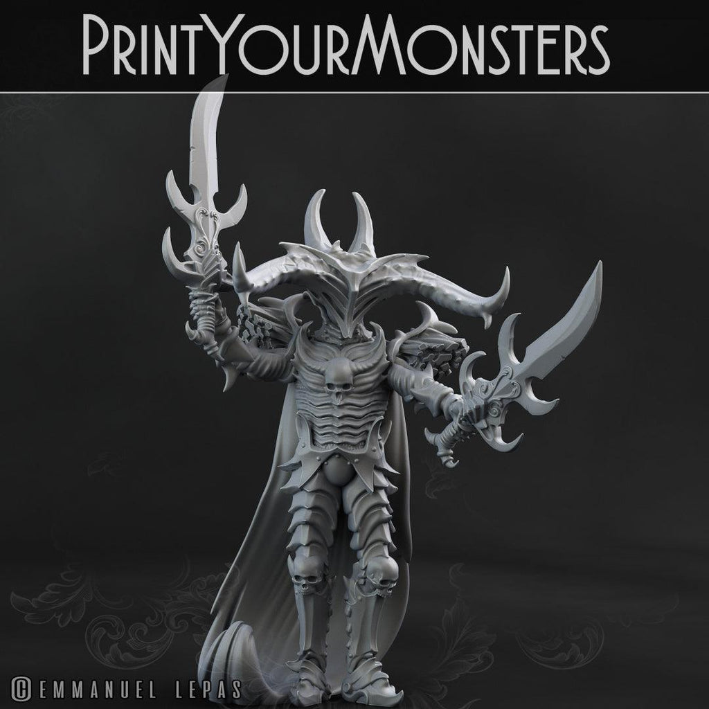 3D Printed Print Your Monsters Dark Elves Full Army Set 28mm - 32mm D&D Wargaming