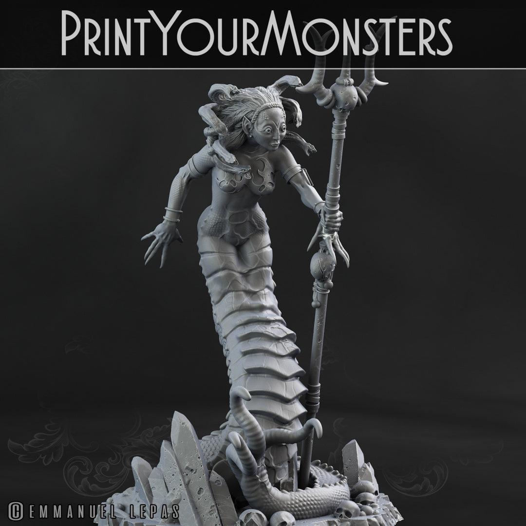 3D Printed Print Your Monsters Dark Elves Full Army Set 28mm - 32mm D&D Wargaming