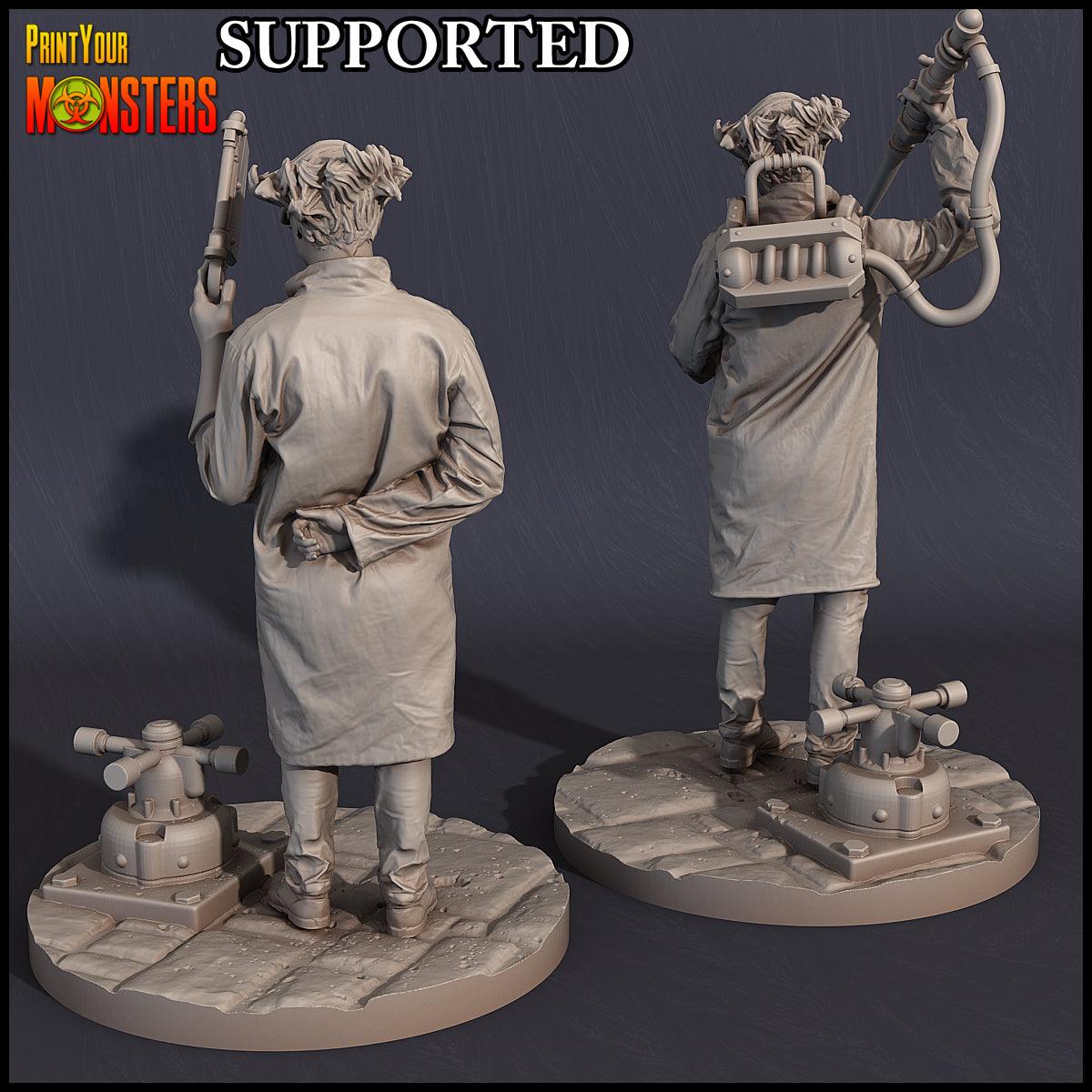 3D Printed Print Your Monsters Dr. Richler Horrifying Laboratory Pack 28mm - 32mm D&D Wargaming