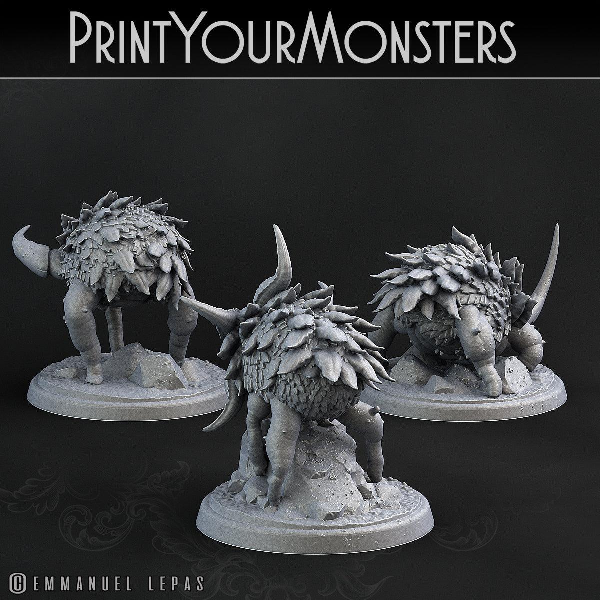 3D Printed Print Your Monsters Dragonfruits Carniflora Jungle Predators 28mm - 32mm D&D Wargaming