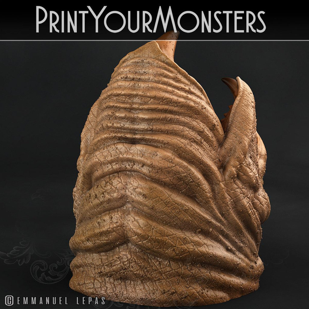 3D Printed Print Your Monsters Dune Maw Worms Subterranean Terrors 28mm - 32mm D&D Wargaming