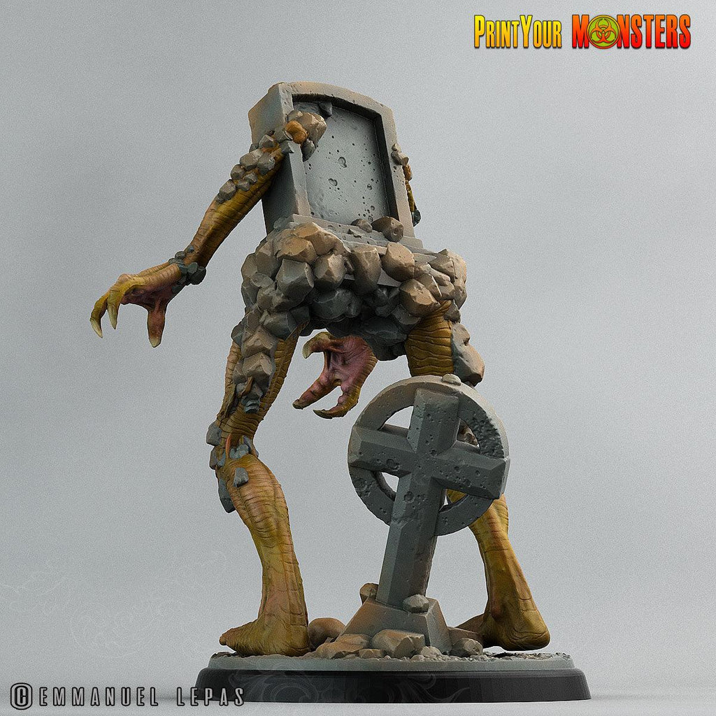 3D Printed Print Your Monsters Graveyard Monsters The Living Graveyard 28mm - 32mm D&D Wargaming