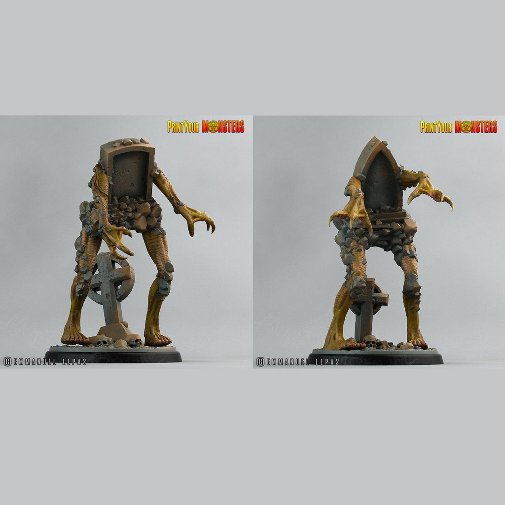 3D Printed Print Your Monsters Graveyard Monsters The Living Graveyard 28mm - 32mm D&D Wargaming
