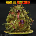 3D Printed Print Your Monsters Greater Pestilent Demon Giant Plague Demon Plague Army Of Spooky Swamp Set 28mm - 32mm D&D Wargaming