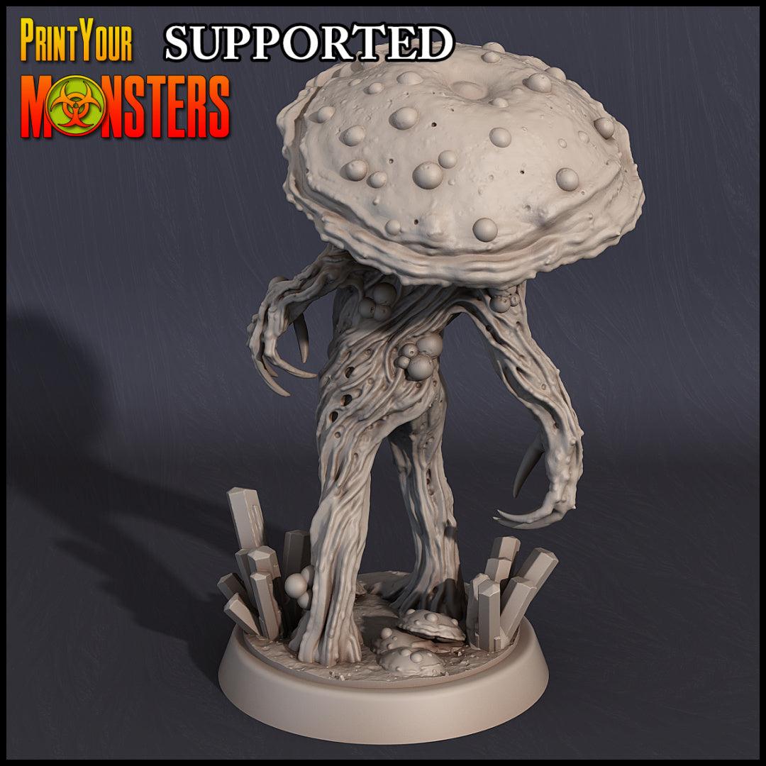 3D Printed Print Your Monsters Grotto Fungi Warriors Nightmare Grotto Fungi 28mm - 32mm D&D Wargaming