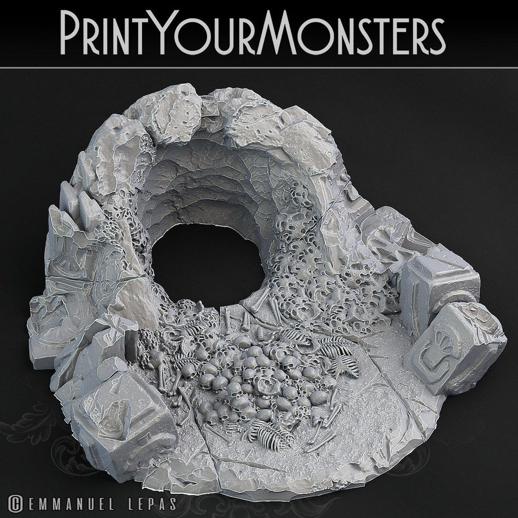 3D Printed Print Your Monsters Hollowhaunt Tarantula Spider 28mm - 32mm D&D Wargaming